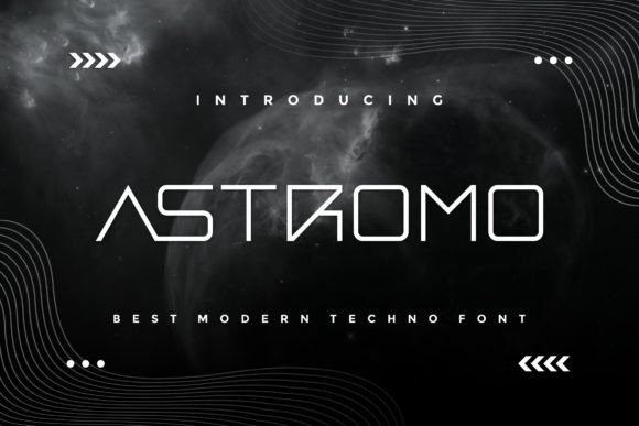 Astromo: A Modern Display Font for Editorial Projects