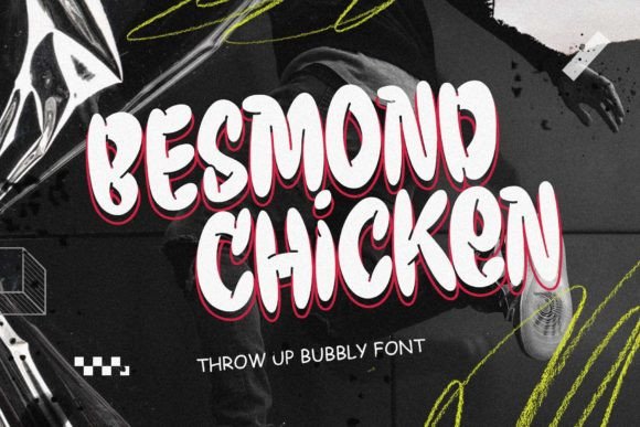 Besmond Chicken Font: A Playful Display Typeface for Creative Projects