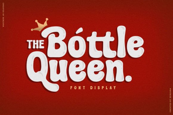Bottle Queen Font for Memorable Branding and Digital Campaigns