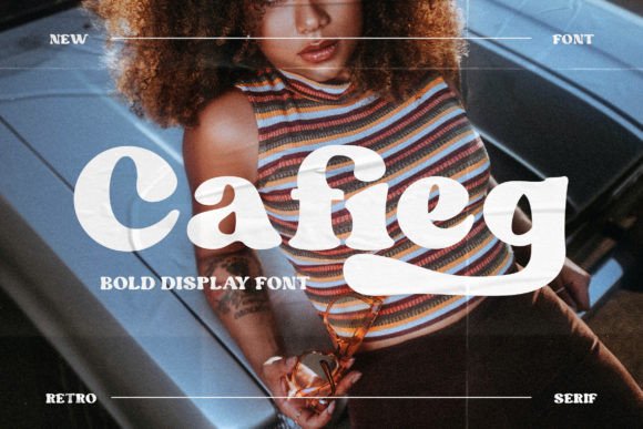 Cafieg Font: A Bold Display Typeface for Digital Branding