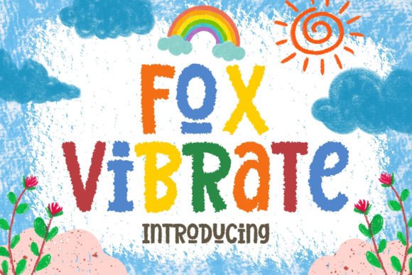 Fox Vibrate Font: A Playful Display Typeface for Creative Projects
