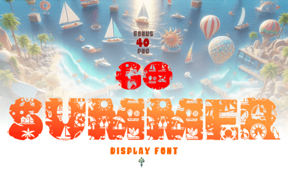 Go Summer Typeface: A Vibrant Display Font for Lively Branding