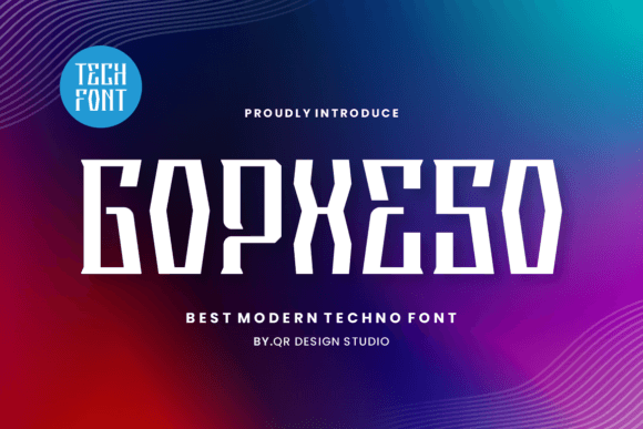 Gopxeso Font: A Display Typeface for Bold Digital Branding