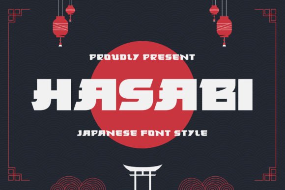 Hasabi Typeface: Elegant Japanese Calligraphy for Handmade Branding