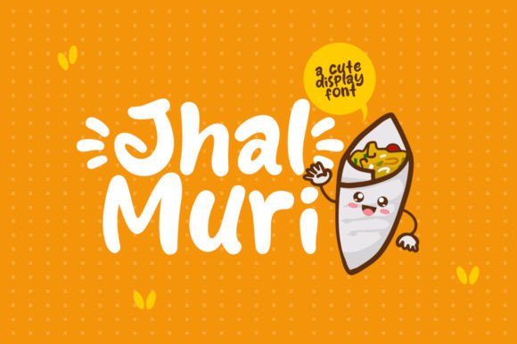 Jhal Muri Font for Editorial and Creative Design Projects