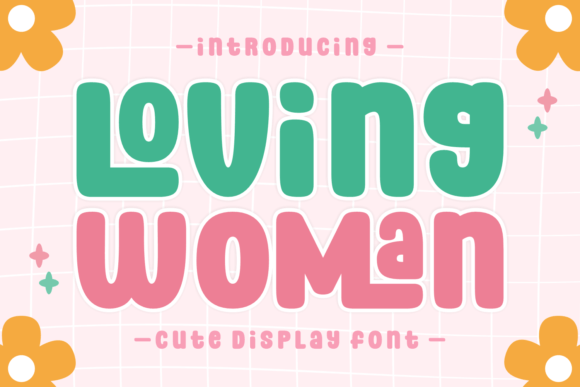 Loving Woman Typeface: A Whimsical Display Font for Editorial Design