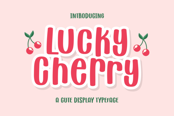 Lucky Cherry: A Playful Display Font for Eye-Catching Campaigns