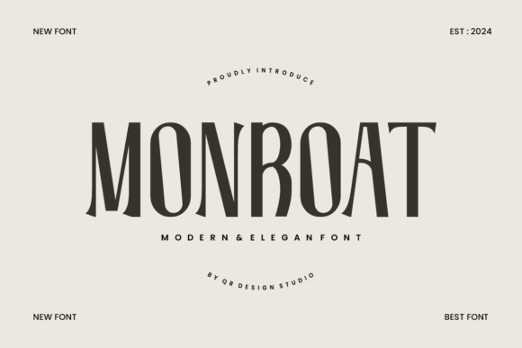 Monroat Typeface Review for Modern Brand Identity