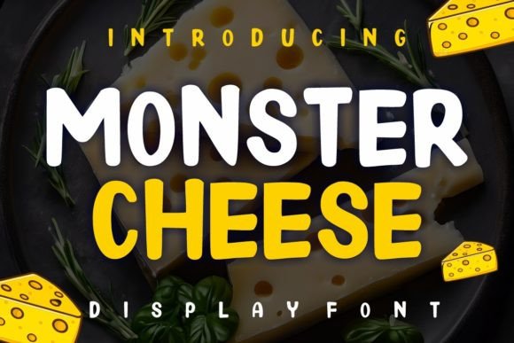 Monster Cheese Font for a Friendly and Professional Brand