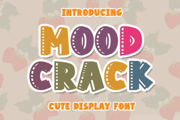 Mood Crack: The Sophisticated Display Font for Scroll-Stopping Brand Visuals