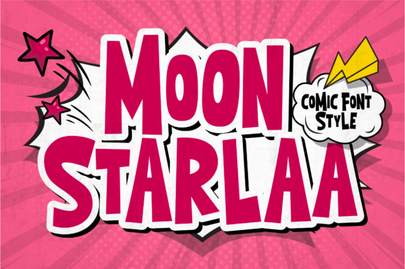 Moon Starlaa Font: A Whimsical Typeface for Creative Makers
