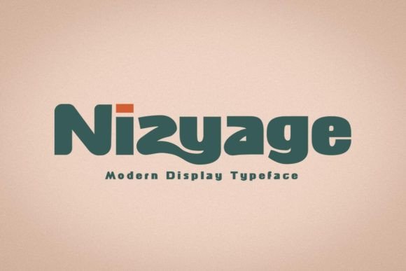 Nizyage Font for Bold and Eye-Catching Campaigns