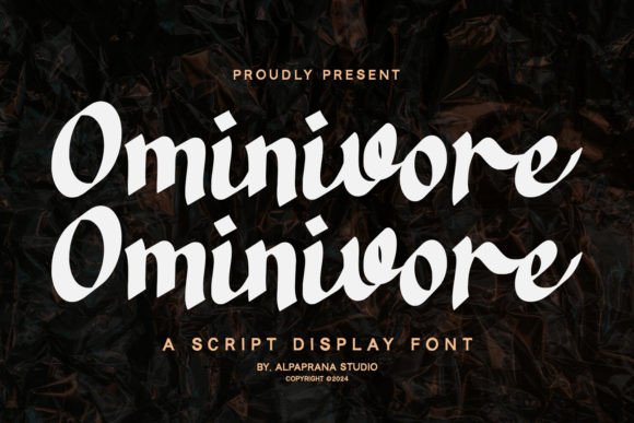 Omnivore Font for Modern Branding and Creative Design