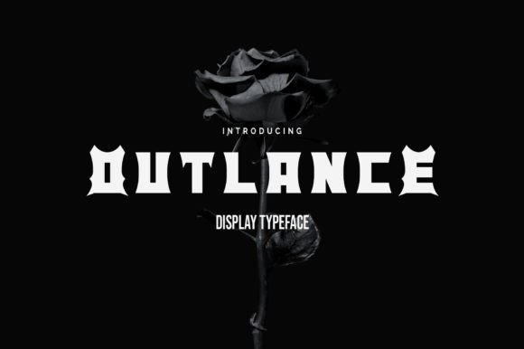 Outlance: The Display Font That Commands Attention
