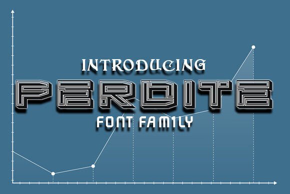 Perdite: The Stylish Display Font for High-Impact Campaigns