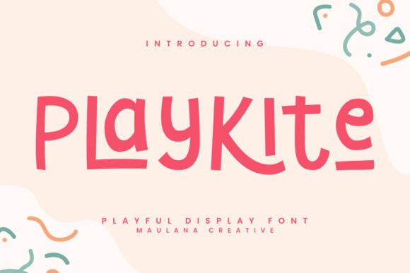 Playkite: A Charming Display Font for Editorial Design