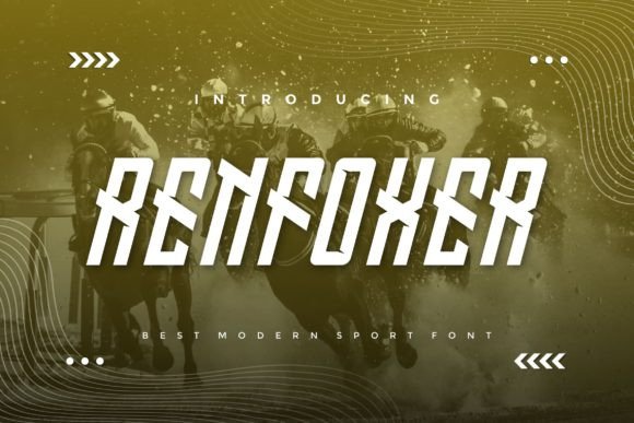 Renfoxer: The Modern Display Font for Polished Brand Visuals