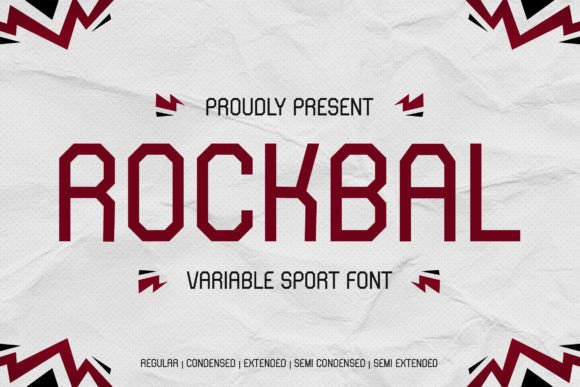 Rockbal: The Dynamic Sport Font for Energetic Branding