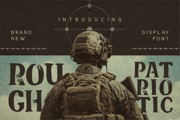 Rough Patriotic Display Font for Bold Campaigns