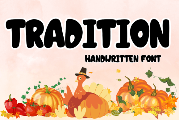 Tradition Font in Branding Projects